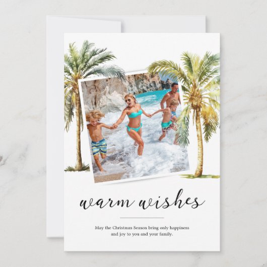 Kerstfeestdag Feestdagenkaart (Voorkant)