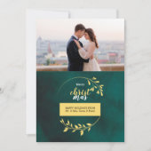 kerstfeestdag feestdagenkaart (Voorkant)