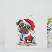 kerstfeestdag feestdagenkaart (Staand voorkant)