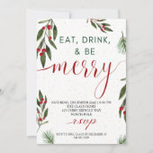 kerstfeestdag feestdagenkaart (Voorkant)