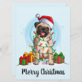 kerstfeestdag feestdagenkaart (Voorkant / Achterkant)