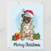 kerstfeestdag feestdagenkaart (Voorkant)