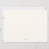 kerstfeestdag feestdagenkaart (Achterkant)