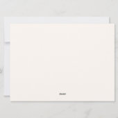 kerstfeestdag feestdagenkaart (Achterkant)