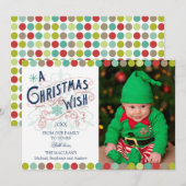 kerstfeestdag feestdagenkaart (Voorkant / Achterkant)