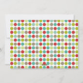 kerstfeestdag feestdagenkaart (Achterkant)