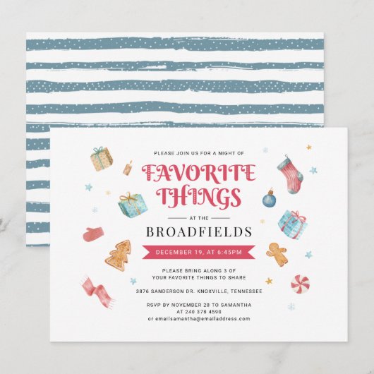 kerstfeestdag feestelijke feestdagen kaart (Voorkant / Achterkant)