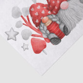 kerstfeestdag feestelijke gnomen tissuepapier (Detail)