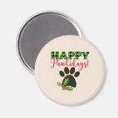 kerstfeestdag | Fijne feestdag voor Hondenliefhebb Magneet (Voorkant / Achterkant)