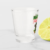 kerstfeestdag | Fijne feestdag voor Hondenliefhebb Shot Glas (Links)