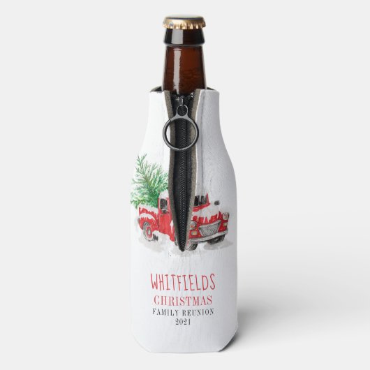 kerstfeestdag flesjeskoeler (Fles Achterkant)