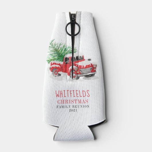 kerstfeestdag flesjeskoeler (Achterkant)