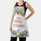 kerstfeestdag - Floral op maat Schort (Insitu)