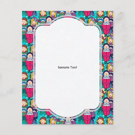 kerstfeestdag flyer (Voorkant)