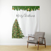 Kerstfeestdag Foto achtergrond Wandkleed (In situ)