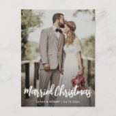 kerstfeestdag foto briefkaart (Voorkant)