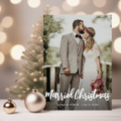 kerstfeestdag foto briefkaart