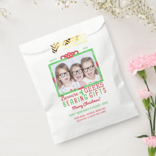 Kerstfeestdag Foto | Funny Geeks Bedankzakje (Gezegeld)