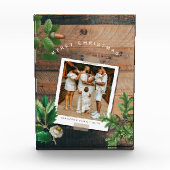  kerstfeestdag foto van Wood Acorn (Voorkant)