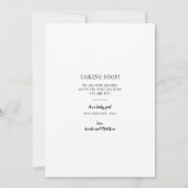 Kerstfeestdag Foto Zwangerschap Aankondiging (Achterkant)