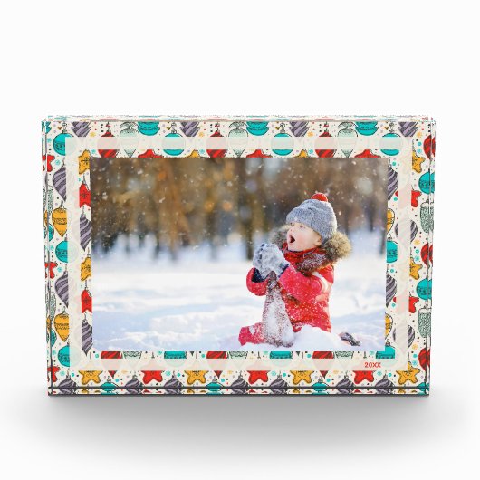 Kerstfeestdag Fotoblokken (Voorkant)