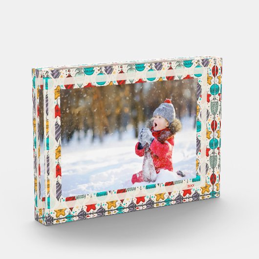 Kerstfeestdag Fotoblokken (Links)