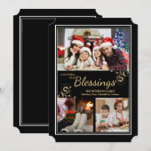 Kerstfeestdag - Fotokaart Feestdagenkaart (Voorkant / Achterkant)