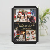 Kerstfeestdag - Fotokaart Feestdagenkaart (Staand voorkant)