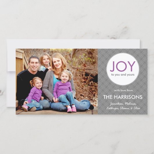 Kerstfeestdag - Fotokaart Feestdagenkaart (Voorkant)