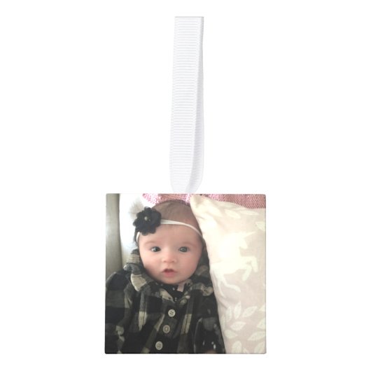 kerstfeestdag fotokuil collage ornament (Voorkant)