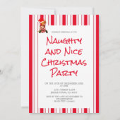 Kerstfeestdag Funny Quote Elf Kaart (Achterkant)