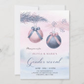 Kerstfeestdag Genderfeest Uitnodiging (Voorkant)