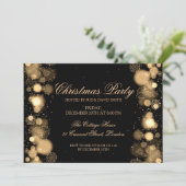 kerstfeestdag gouden winterwonder kaart (Staand voorkant)