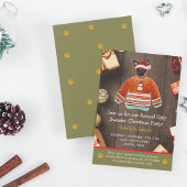 Kerstfeestdag Griffon Dog Ugly Sweater Party Kaart