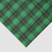 Kerstfeestdag groene en zwarte pionnen tissuepapier (Detail)