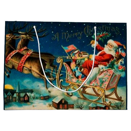  kerstfeestdag groot cadeauzakje (Achterkant)