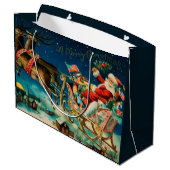  kerstfeestdag groot cadeauzakje (Achterkant Gekanteld)