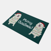 Kerstfeestdag Grote Pyreneeën  Deurmat (Schuin)