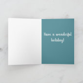 Kerstfeestdag Grote Pyreneeën Kaart (Binnen)