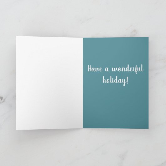 Kerstfeestdag Grote Pyreneeën Kaart (Binnen)