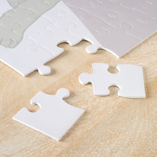 Kerstfeestdag Grote Pyreneeën Legpuzzel (Zijkant)