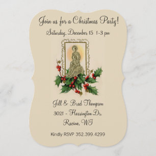  kerstfeestdag Holly Berries Kaart