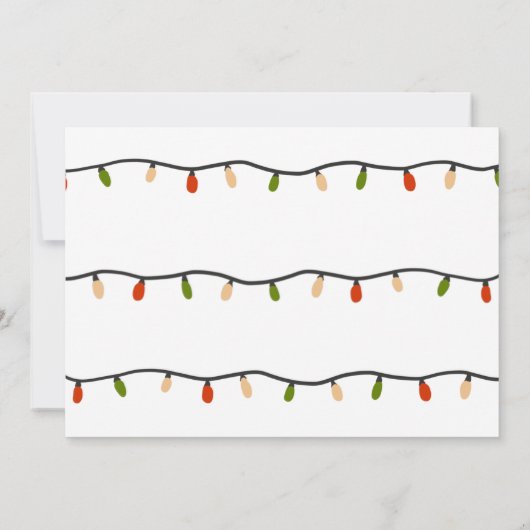 Kerstfeestdag in Cute Gnome Kaart (Achterkant)