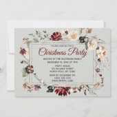 kerstfeestdag in de bosbouw kaart (Achterkant)