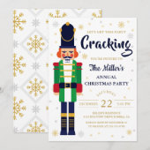 Kerstfeestdag in de goudkoortsvlek kaart (Voorkant / Achterkant)