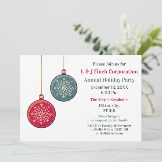 Kerstfeestdag in de kerstavond kaart (Staand voorkant)