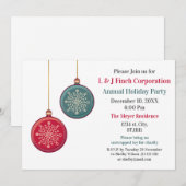 Kerstfeestdag in de kerstavond kaart (Voorkant / Achterkant)