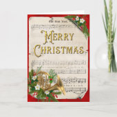 kerstfeestdag in de   van Horn Feestdagen Kaart (Voorkant)