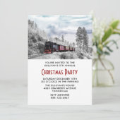  kerstfeestdag in de winter kaart (Staand voorkant)