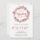 kerstfeestdag in de winter kaart (Voorkant)